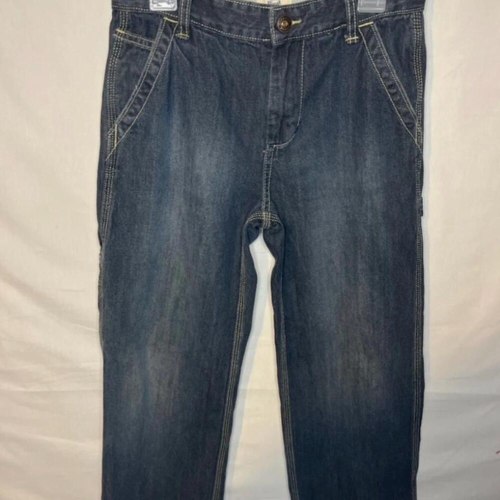 Oshkosh-b-gosh Men's Blue and Navy Jeans